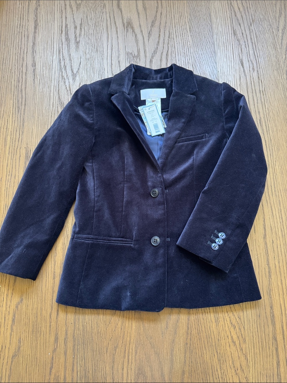 NWT Jacadi Boys Blue Blazer Size 6